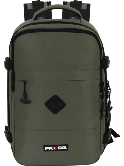 PRO-DG Khaki Mochila Mercury 2.0 Viaje Cabina Avión 40x20x25cm, Verde Militar - Kiabi PRO-DG Khaki Mochila Mercury 2.0 Viaje Cabina Avión 40x20x25cm, Verde Militar - Kiabi