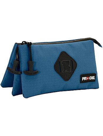 PRO-DG Navy Blue Estuche Portatodo Triple Smart, Azul Oscuro