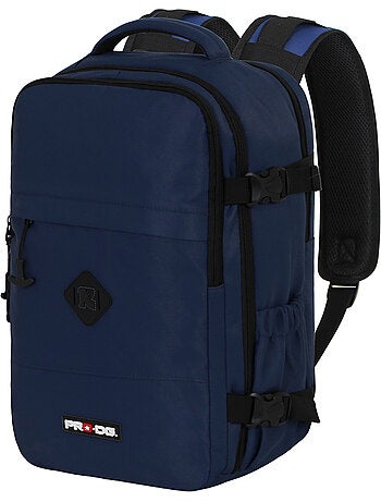 PRO-DG Navy Mochila Mercury 2.0 Viaje Cabina Avión 40x20x25cm, Azul Oscuro