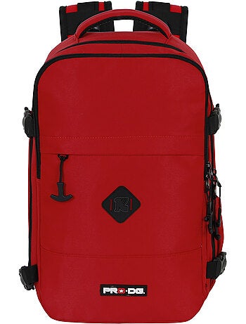 Pro-dg red mochila mercury 2.0 viaje cabina avión 40x20x25cm, rojo