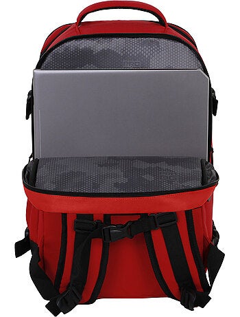 Pro-dg red mochila mercury 2.0 viaje cabina avión 40x20x25cm, rojo