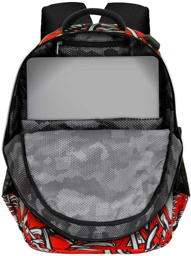 PRO-DG Sneak Mochila Running PLUS, Rojo Rojo - Kiabi