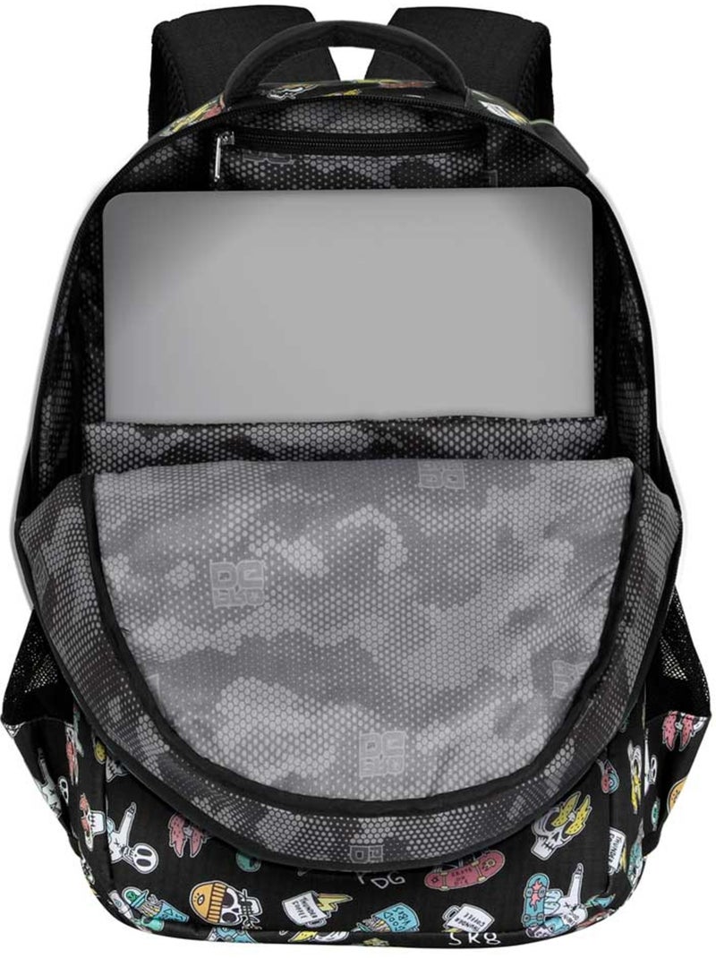 PRO-DG Underground Mochila Running PLUS, Negro Negro - Kiabi