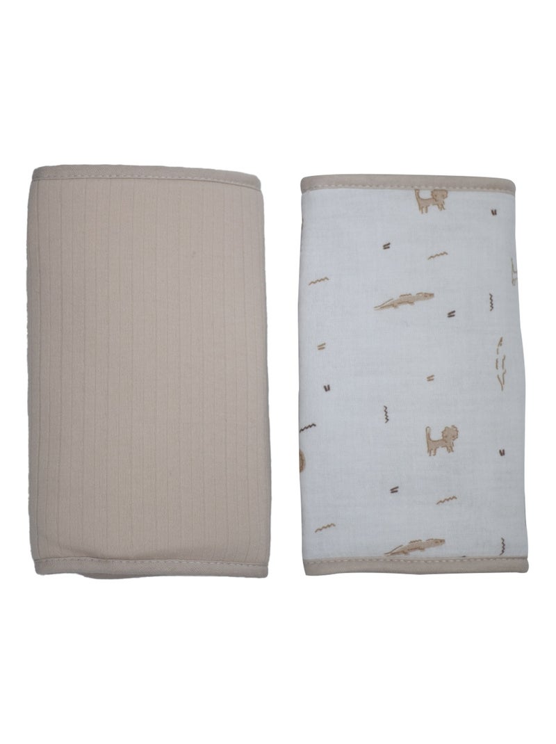 Protección de cuna modular para cuna y parque bebé Beige arena - Kiabi