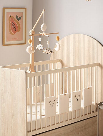 Protecciones cuna bebé en gasa de - SAUTHON