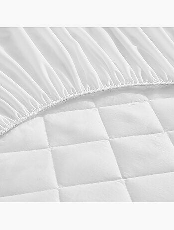 Protector colchón - HOME - Impermeable - Antiácaros - Hasta 32 cm