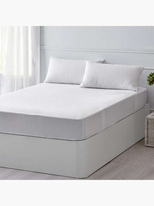 Protector Colchón - HOME Poliester - Impermeable - Hasta 32 cm - Kiabi