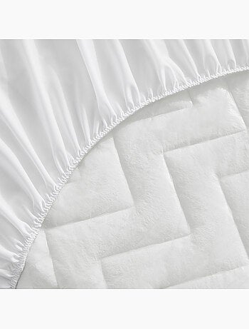 Protector colchón -100% algodón - impermeable - triple barrera