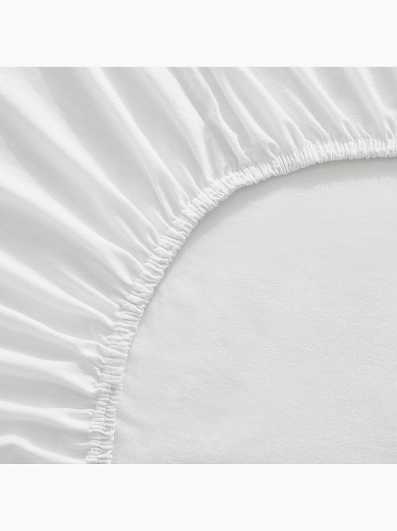 Protector colchón -Antiácaros -Hasta 32 cm Blanco - Kiabi