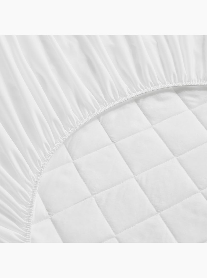 Protector colchón Aloe Vera-Transpirable - Hasta 32 cm Blanco - Kiabi