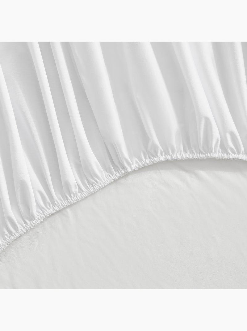 Protector colchón impermeable -Hípertranspirable -Hasta 32 cm Blanco - Kiabi