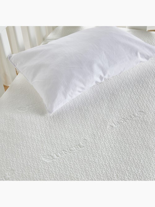 Protector colchón impermeable 40% tencel premium hasta 32 cm - Kiabi Protector colchón impermeable 40% tencel premium hasta 32 cm - Kiabi