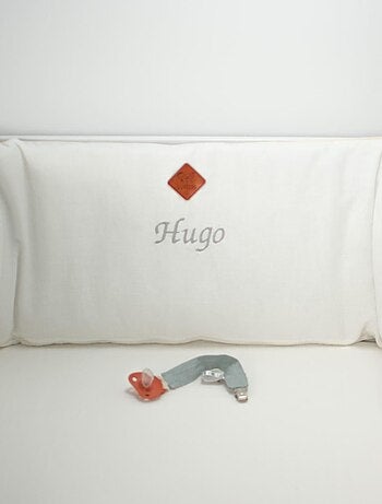 Protector cuna bebé desenfundable lino - SEVIRA KIDS