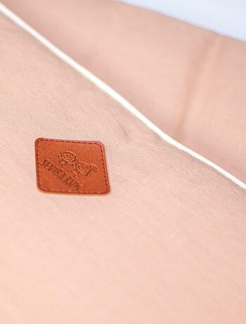 Protector cuna bebé desenfundable lino | SEVIRA KIDS