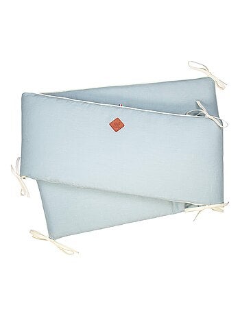 Protector cuna bebé desenfundable lino | SEVIRA KIDS