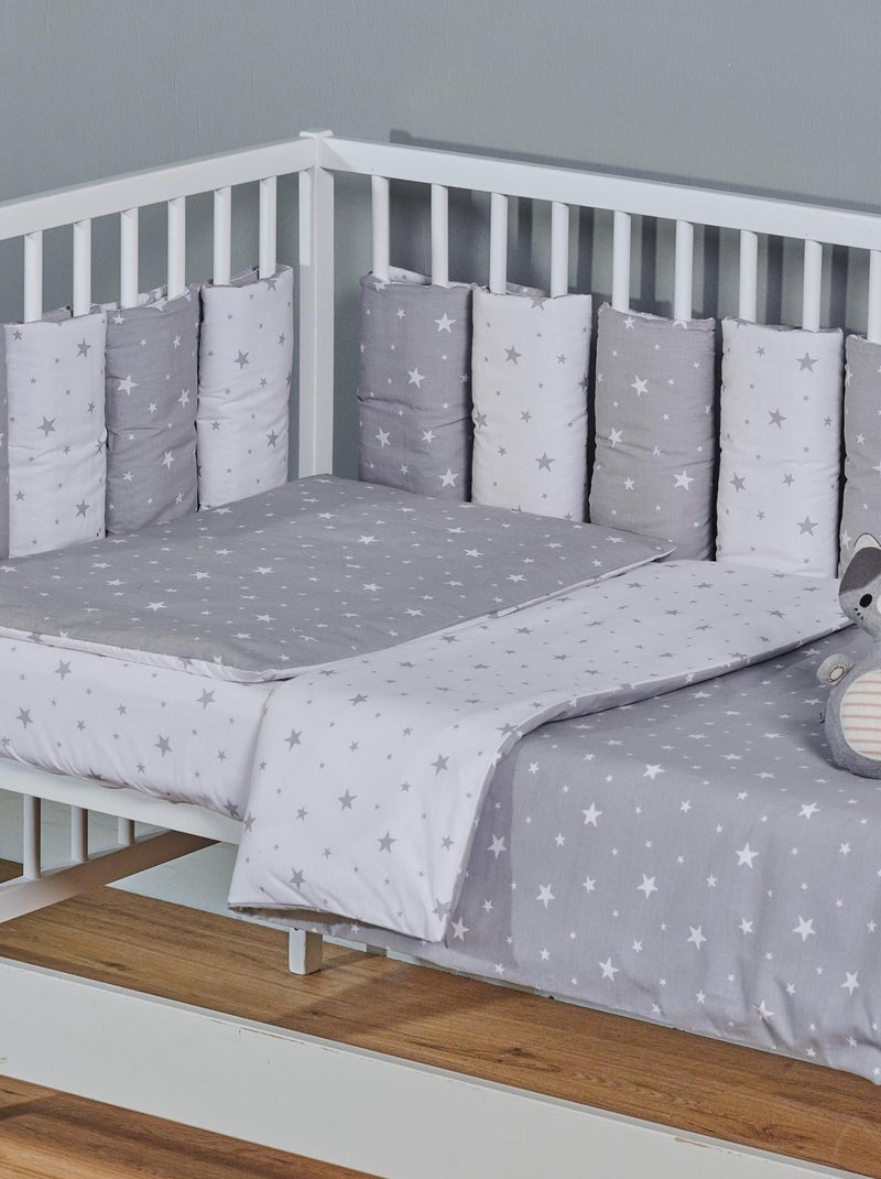 Protector cuna bebé modular algodón | SEVIRA KIDS Blanco - Kiabi