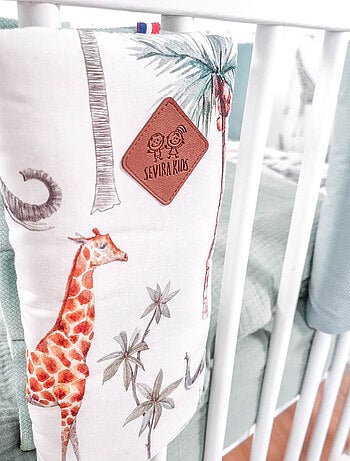 Protector cuna bebé modular algodón | SEVIRA KIDS