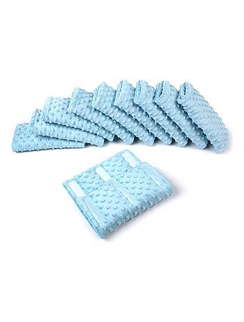 Protector cuna bebé modular minky terciopelo | SEVIRA KIDS