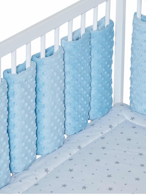 Protector cuna bebé modular minky terciopelo | SEVIRA KIDS - Kiabi