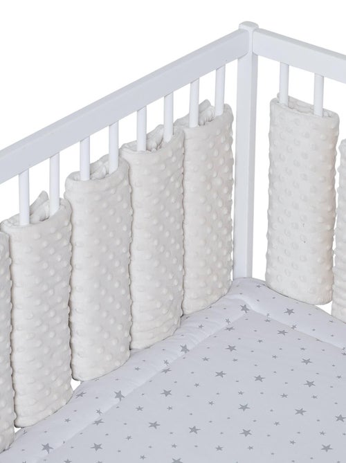 Protector cuna bebé modular minky terciopelo | SEVIRA KIDS - Kiabi