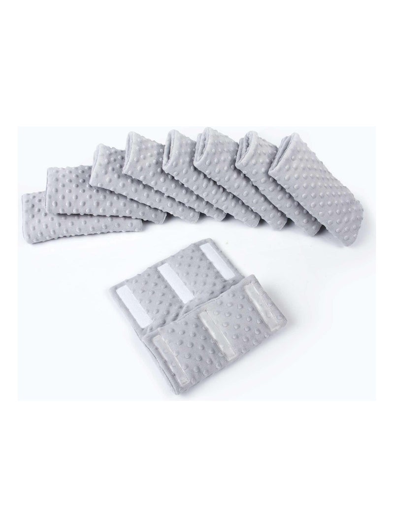 Protector cuna bebé modular minky terciopelo | SEVIRA KIDS Gris - Kiabi