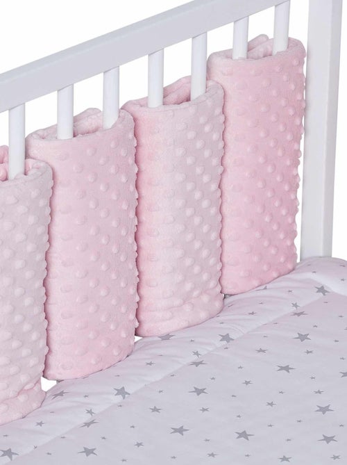 Protector cuna bebé modular minky terciopelo | SEVIRA KIDS - Kiabi