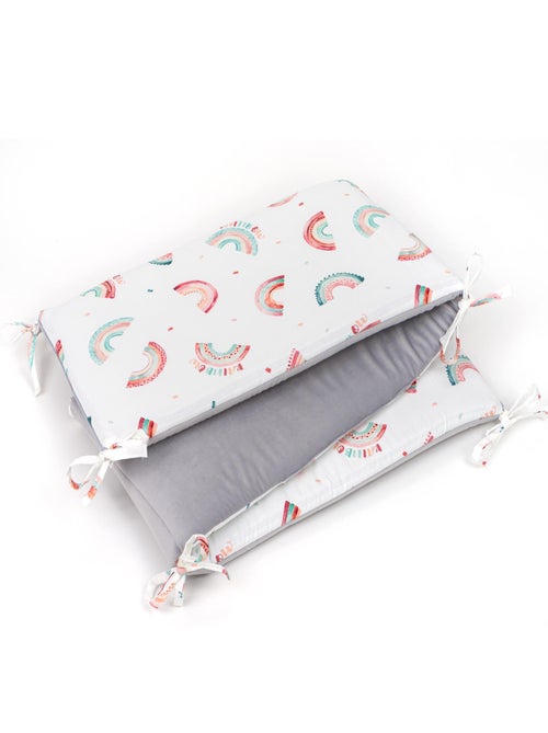 Protector cuna bebé reversible desenfundable algodón | SEVIRA KIDS - Kiabi