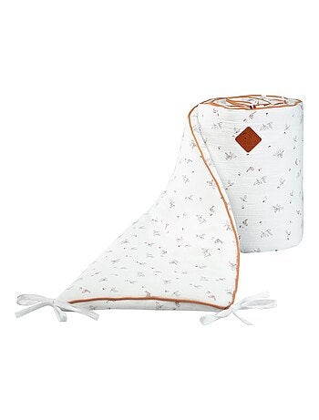 Protector cuna bebé reversible gasa algodón - SEVIRA KIDS