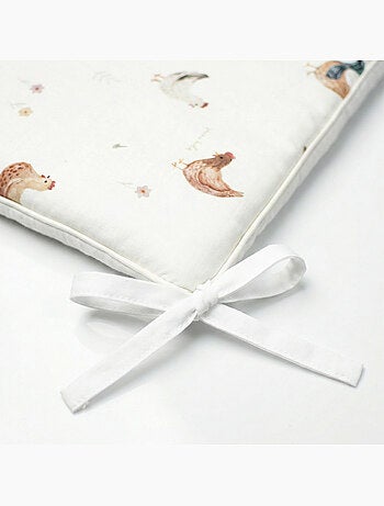 Protector cuna bebé reversible gasa algodón - SEVIRA KIDS