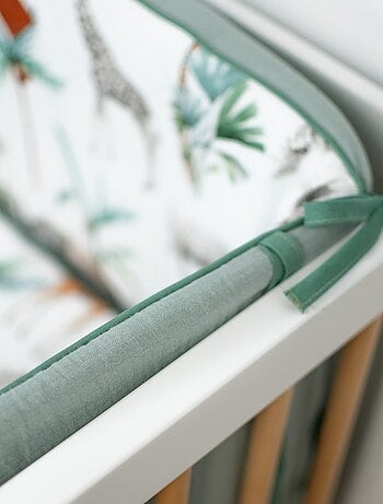 Protector cuna bebé reversible gasa algodón | SEVIRA KIDS