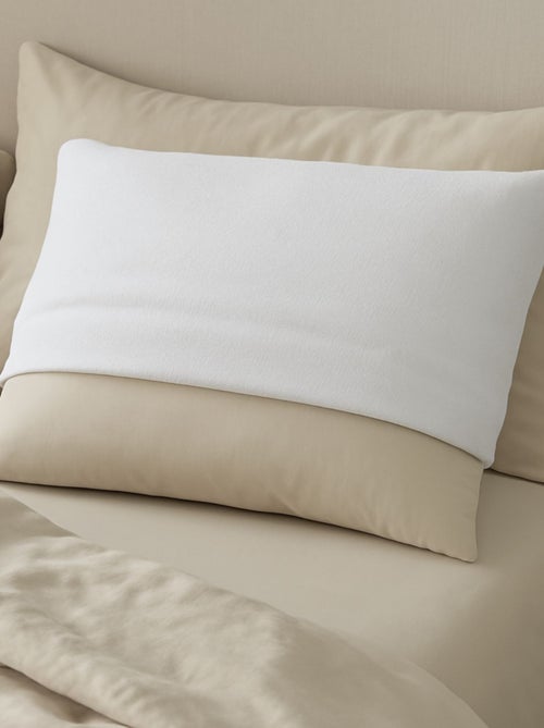 Protector de almohada 100% algodón - Kiabi