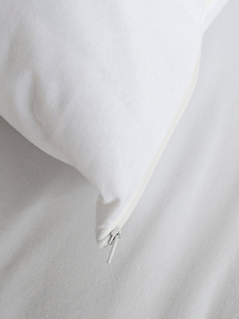 Protector de almohada impermeable Jersey algodón "Happyfriday" Blanco - Kiabi