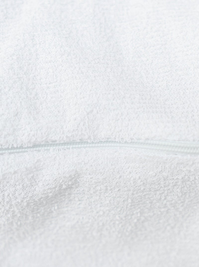 Protector de almohada impermeable Rizo algodón "Happyfriday" Blanco - Kiabi