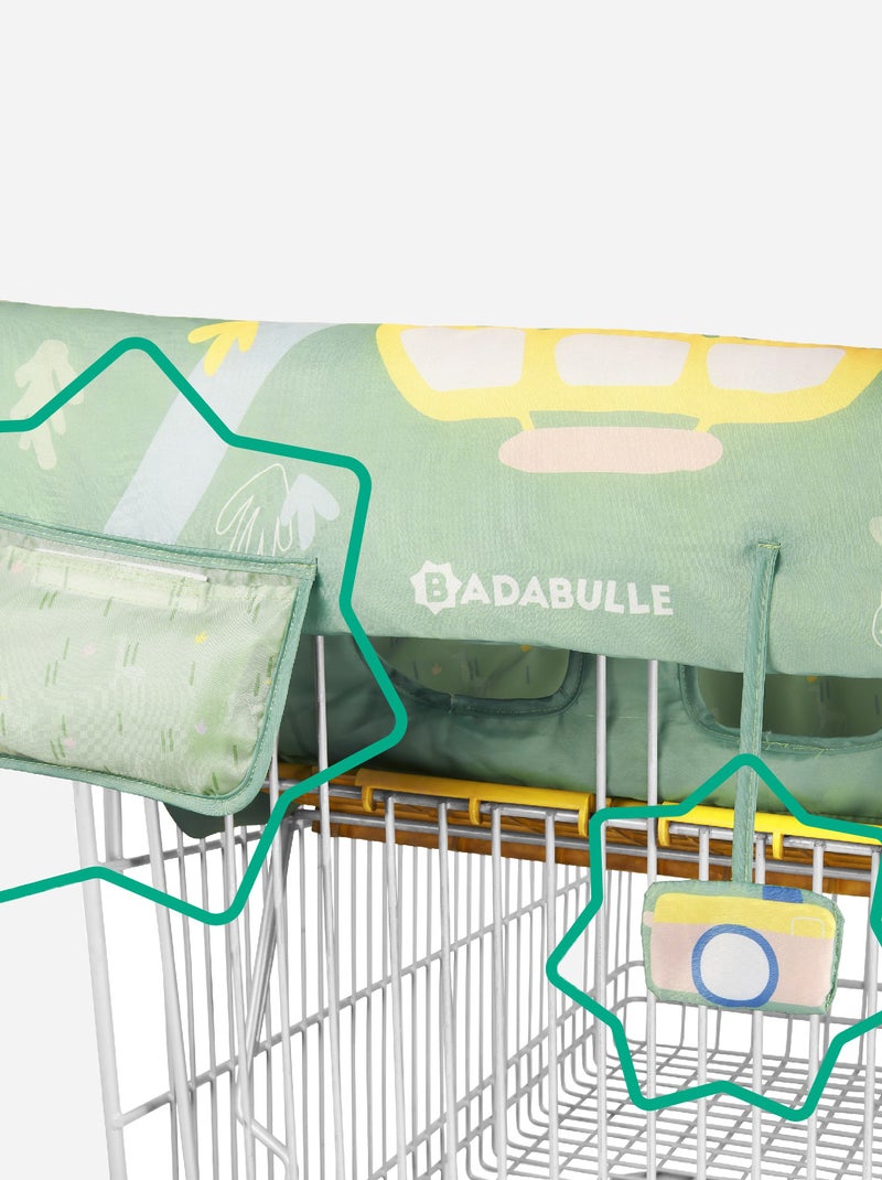 Protector de asiento para carro 'Badabulle' VERDE - Kiabi
