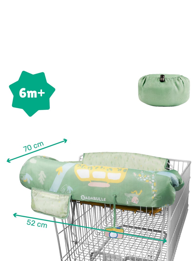 Protector de asiento para carro 'Badabulle' VERDE - Kiabi