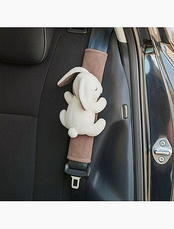 Protector de cinturón infantil ultrasuave con peluche | Cute