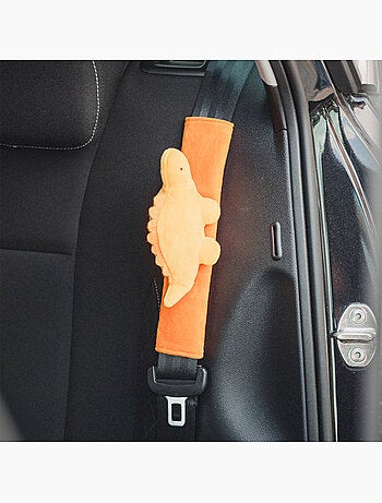 Protector de cinturón infantil ultrasuave con peluche | Cute