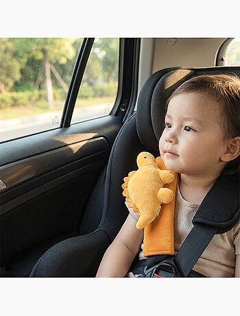 Protector de cinturón infantil ultrasuave con peluche | Cute