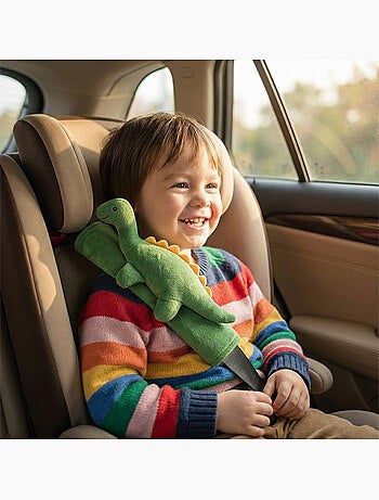 Protector de cinturón infantil ultrasuave con peluche | Cute