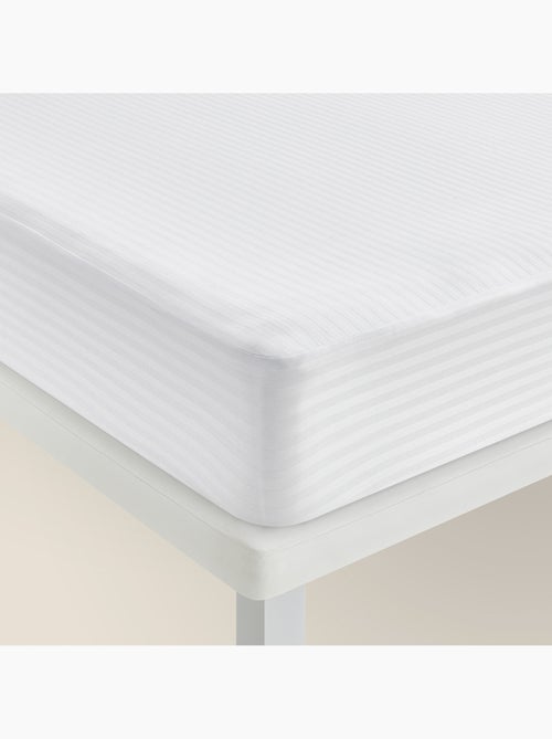 Protector de colchón -100% Algodón -Transpirable - Hasta 32 cm - Kiabi