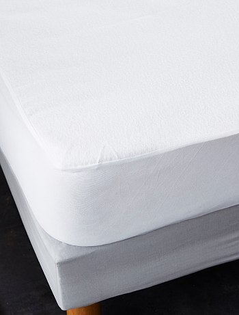 Protector de colchón cómodo de algodón - Kiabi