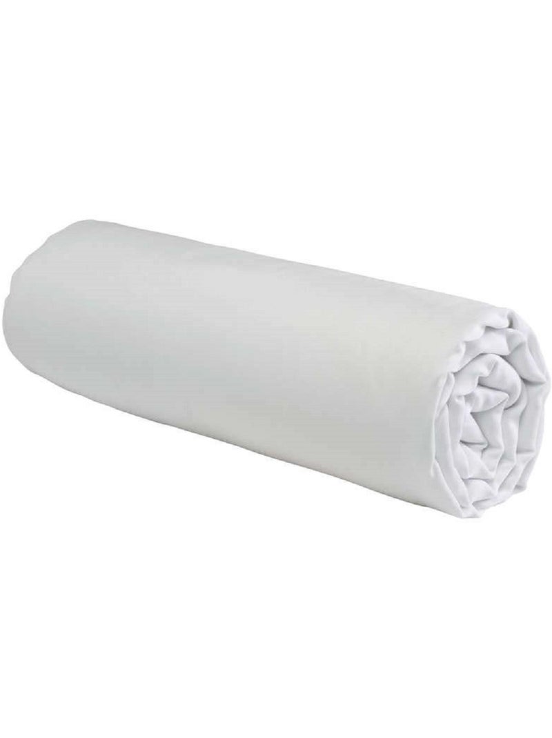 Protector de colchón con cuellos de 15 cm de algodón absorbente 180 x 190 cm – Future Home Blanco - Kiabi