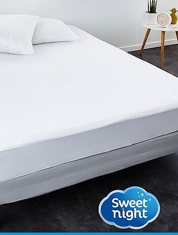 Protector de colchón impermeable de rizo