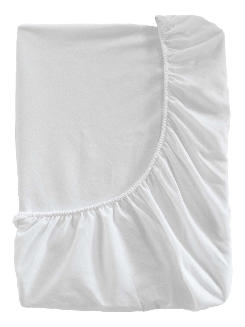Protector de colchón impermeable Jersey algodón "Happyfriday" Blanco - Kiabi
