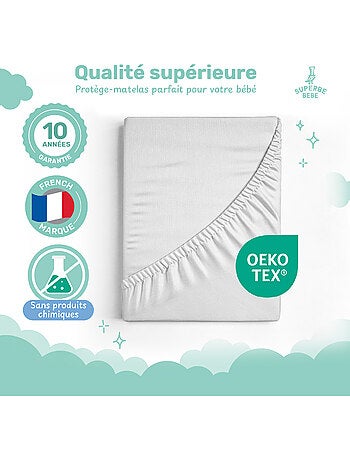 Protector de colchón impermeable para bebé 60 x 120 | SUPERBE BEBE