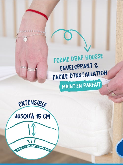 Protector de colchón impermeable para bebé - Kiabi