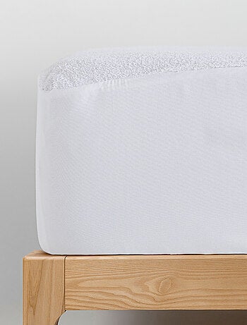 Protector de colchón impermeable Rizo algodón "Happyfriday