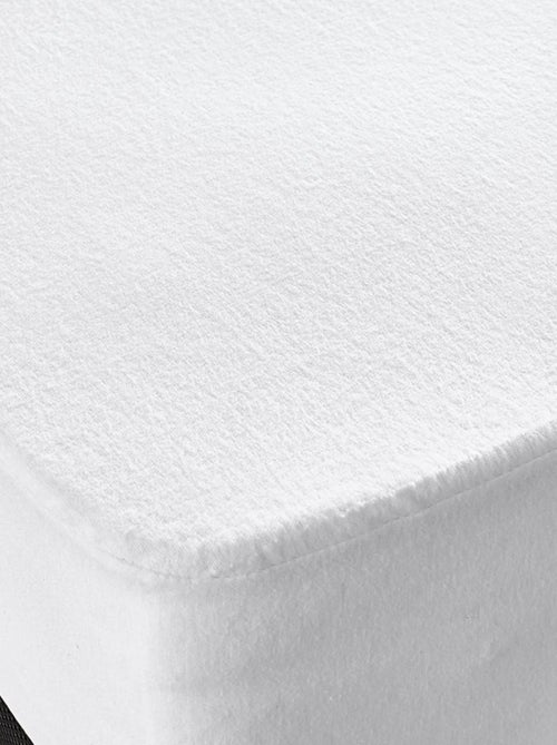 Protector de colchón – molleton antiácaros impermeable y absorbente 100% algodón – Future Home - Kiabi