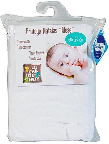 Protector de colchón para cama infantil Les Chatounets
