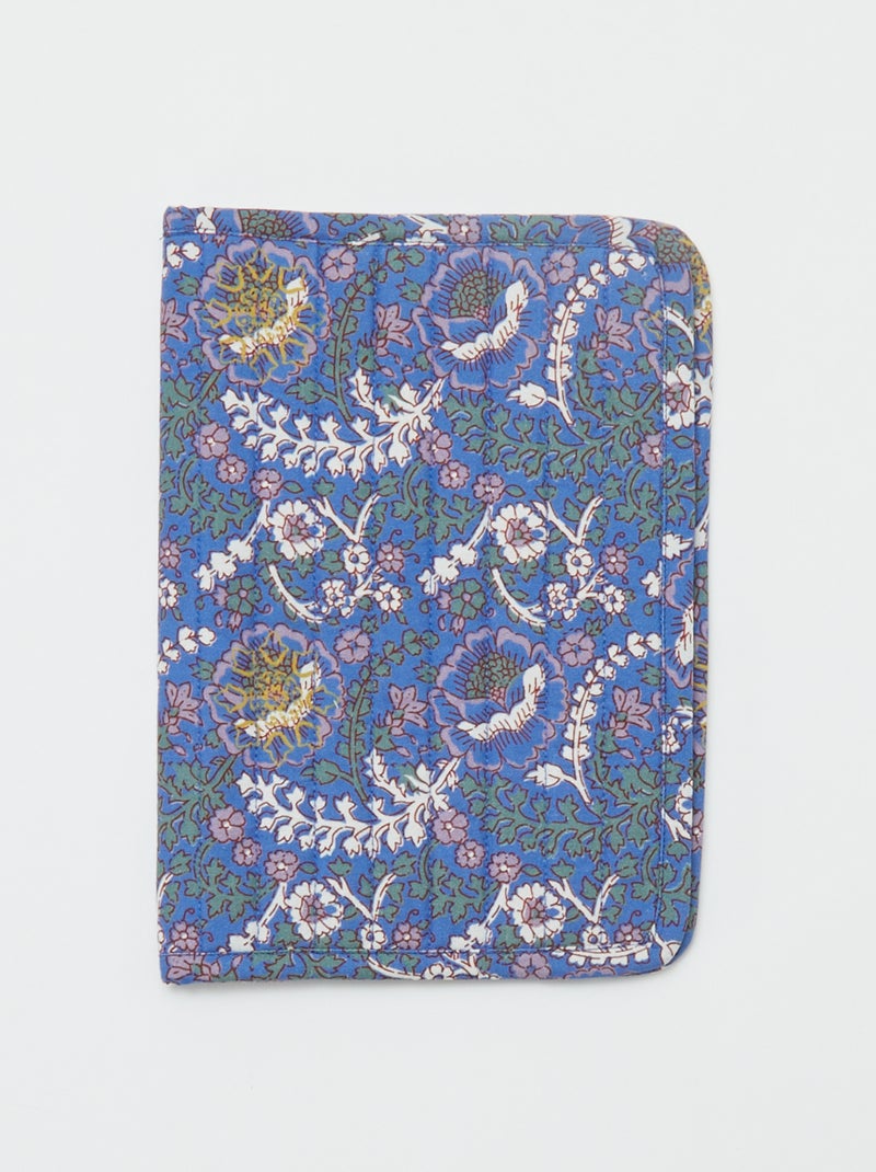 Protector de cuaderno acolchado - Kiabi Home AZUL - Kiabi